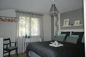 Chambre d'hôtes Ti Bihan avec vue sur le jardin et accès indépendant